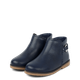 Girls Scalloped Flower Buckle Booties - Little Essentials