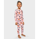 Girls Halloween Henley Snug Fit Cotton Pajamas - Gymmies