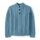 Boys Cable Knit Turtleneck Sweater - Little Essentials