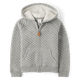 Boys Quilted Zip Up Hoodie - Little Essentials