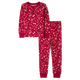 Kids Candy Cane Henley Snug Fit Cotton Pajamas - Gymmies