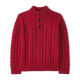 Boys Cable Knit Turtleneck Sweater - All Dressed Up