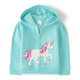 Girls Embroidered Princess Hoodie - Unicorn Princess