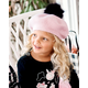 Girls Pom Pom Beret - Tres Chic
