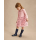 Girls Embroidered Bow Pointelle Tutu Dress - Campus Cuties