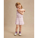 Girls Pointelle Sweater Peplum Skirt - Magical Meadows