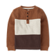 Boys Colorblock Henley Top - Little Snowflake