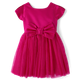 Girls Bow Fit And Flare Dress - All Dressed Up