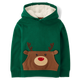 Boys Reindeer Fleece Hoodie - Holiday Express