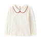 Girls Peter Pan Top - Mini Valentine