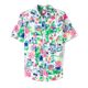 Mens Dad And Me Vacation Linen-Blend Button Up Shirt - Italian Riviera