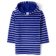 Kids Striped Hooded Cover Up - Swim