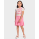 Girls Floral Fairisle Peplum Sweater Dress - Blushing Blooms