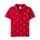 Boys Embroidered Baseball Polo - Sweet Summer