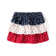 Girls Floral Tiered Skort - American Cutie