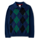 Boys Intarsia Argyle Sweater Polo - Nutcracker