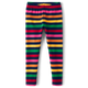 Girls Rainbow Striped Leggings - Apple Orchard