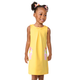 Girls Applique Bunny Ponte Shift Dress - Spring Celebrations