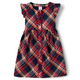 Girls Matching Family Plaid Poplin Babydoll Dress - Apple Orchard