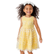 Girls Embroidered Floral Lace Dress
