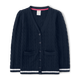 Girls Cable Knit Long Cardigan - Uniform