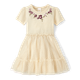 Girls Embroidered Floral Tutu Dress - Magical Meadows