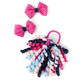 Girls Dot Curly Hair Set - Uniform