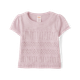 Girls Scalloped Pointelle Sweater - Magical Meadows