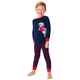Boys Striped Dino Snug Fit Cotton Pajamas - Gymmies