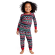 Kids Apple Fairisle Snug Fit Cotton Pajamas - Gymmies