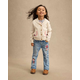 Girls Embroidered Floral Flare Jeans - Highland Hills