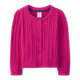 Girls Cable Knit Cardigan - Uniform