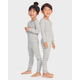 Kids Striped Snug Fit Cotton Pajamas