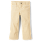 Girls Braided Patch Pocket Corduroy Wide Leg Pants - Highland Hills