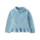 Girls Sherpa Half Zip Pullover - Little Essentials