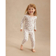 Girls Floral Snug Fit Pointelle Pajamas