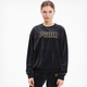 Modern Basics Women's Velour Crewneck Sweatshirt
