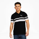 Essentials Men's Striped Cat Polo