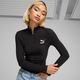 CLASSICS Ribbed Half-Zip Tee Women