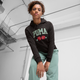 Faux Embroidered Floral Women's Hoodie