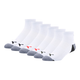 Men's Quarter Crew Wordmark Socks [6 Pack]