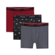 Men's Athletic Fit Logo Boxers Briefs (3 Pack)
