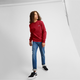Suede Logo Men's Crew Neck Sweatshirt