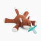 WubbaNub Pacifier - Tiny Fox, Attached