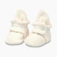 Zutano Cozie Fleece Bootie - Cream, 3 M