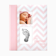 Pearhead Chevron Memory Baby Book - Pink