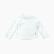 GREEN SPROUTS Eco Zip Long Sleeve Rashguard - White, 6 M
