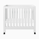 babyletto Origami Mini Crib - White