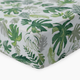 Little Unicorn Cotton Muslin Crib Sheet - Tropical Leaf