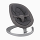 Nuna LEAF Grow Baby Seat & Rocker with Toy Bar - Iron